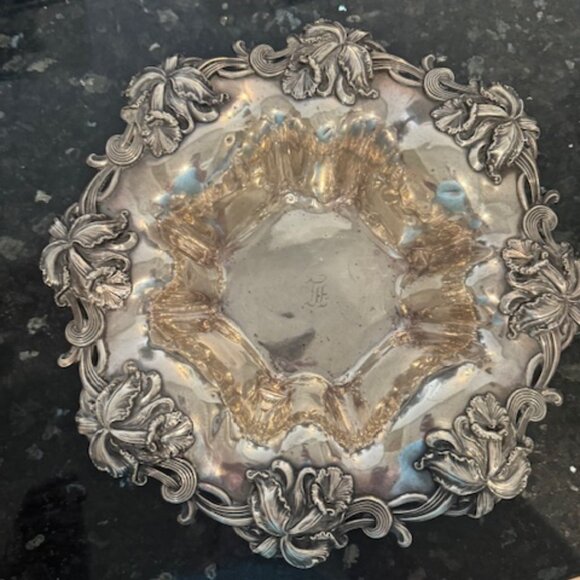 Sterling Silver Serving Bowl - Picture 1 of 6